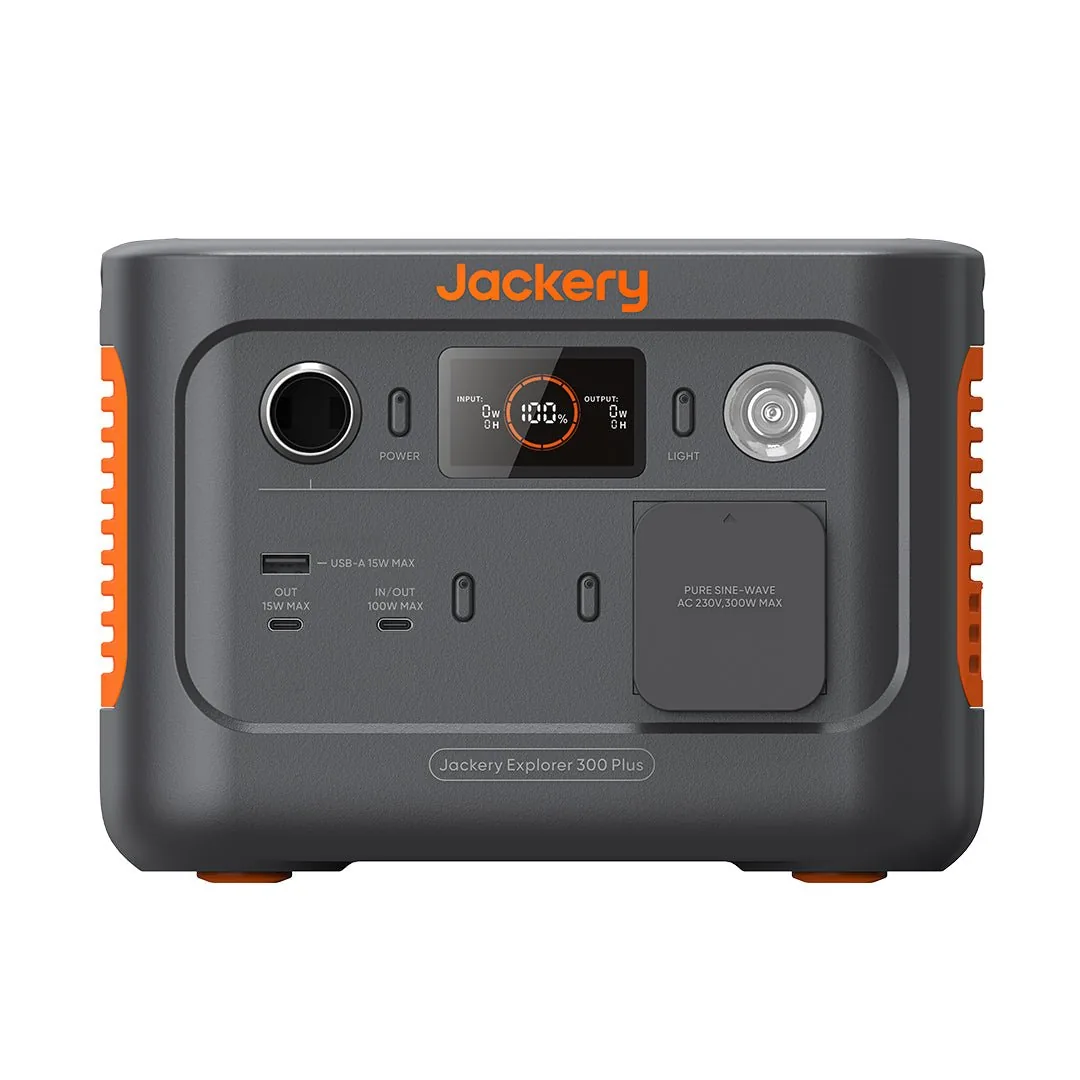 Jackery Explorer 300 Plus - Power Station Portatile 300W 288Wh