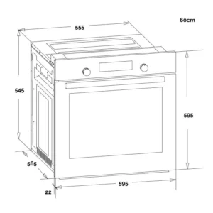 Forno Artica AHB82081X MF 80L GT Display ME