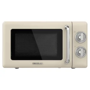 Microonde Cecotec retro beige senza grill 20 litri