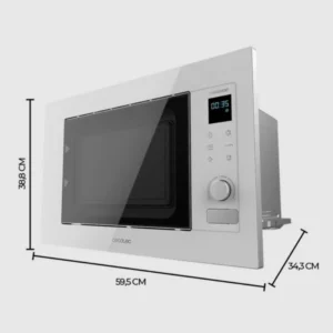 Microonde da incasso Cecotec 01384 21L con grill bianco