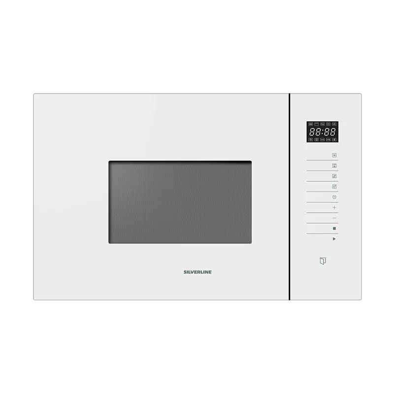 Microonde da Incasso Silverline MWE-35 W 25 Litri Bianco