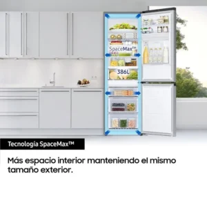 Frigorifero combinato Samsung RB38C655DS9/EF 203 cm inox con dispenser