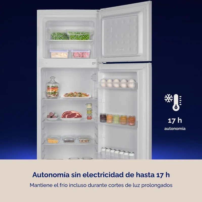 Frigorifero Artica AFE2P16655L248B 166x55 2 Porte Ciclico Bianco