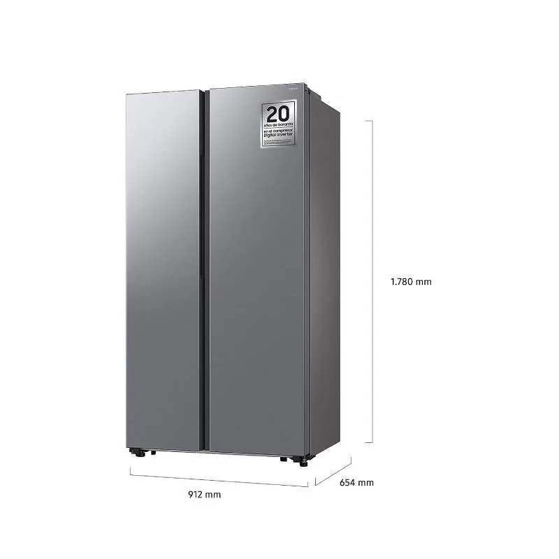 Frigorifero americano Samsung RS57DG400EM9EF 583 litri inox