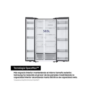 Frigorifero americano Samsung RS57DG400EM9EF 583 litri inox