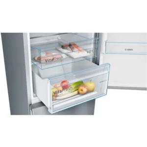 Frigorifero combinato Bosch KGN39VIEB 203×60 NoFrost inox classe E