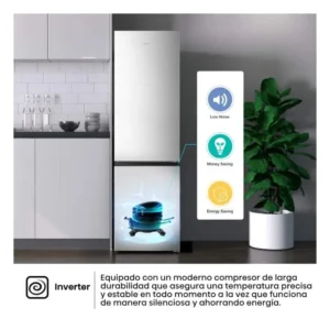 Frigorifero combinato Hisense RB440N4ACA 201,7 cm 336 litri inox