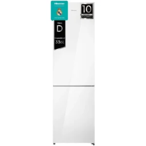 Frigorifero combinato Hisense RB440N4GWD 201×60 No Frost bianco cristallo classe D