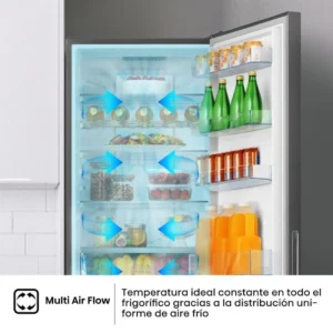 Frigorifero combinato Hisense RB440N4GWD 201×60 No Frost bianco cristallo classe D