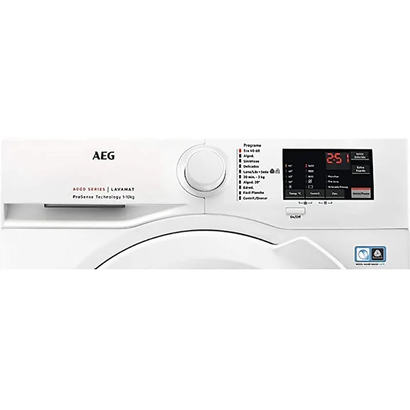 Lavatrice AEG L6FBI147P 10 kg 1400 rpm DSP Inverter Bianco