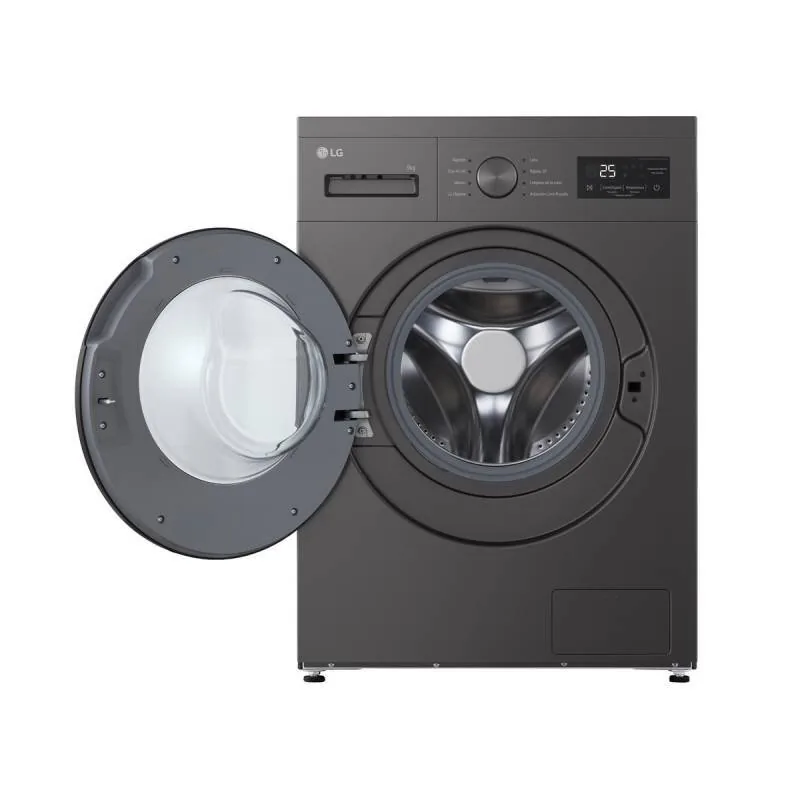 Lavatrice LG F4A1009NDK 9 kg 1400 rpm grafite con tapa extra