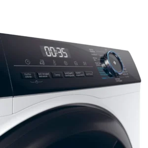 Lavatrice Haier HW100-B14939 10 kg 1400 rpm Bianco con porta nera