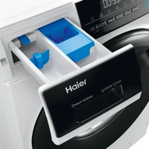 Lavatrice Haier HW100-B14939 10 kg 1400 rpm Bianco con porta nera