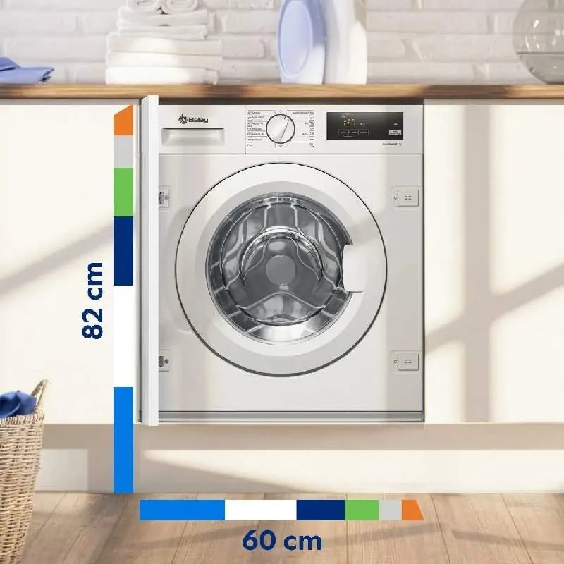 Lavatrice da incasso BALAY 3TI983B 8 kg 1200 rpm DSP C