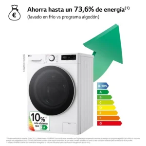 Lavatrice LG F4WR6010A0W 10 kg 1400 rpm Bianco Steam™