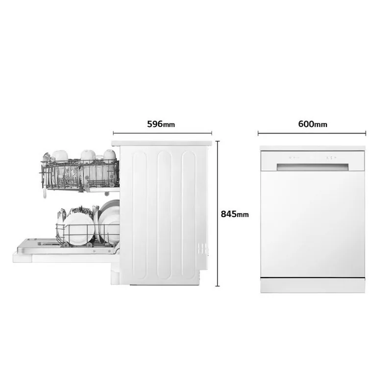 Lavastoviglie LG DF030FW 60 cm Bianco 13 coperti 5 programmi