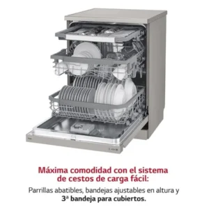 Lavastoviglie 60cm LG DF365FPS Acciaio Inox con Wi-Fi e 14 Coperti