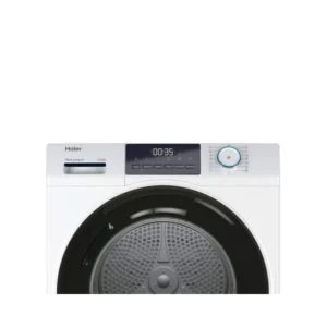 Asciugatrice Haier HD80E929ES 8 kg bianco con porta nera