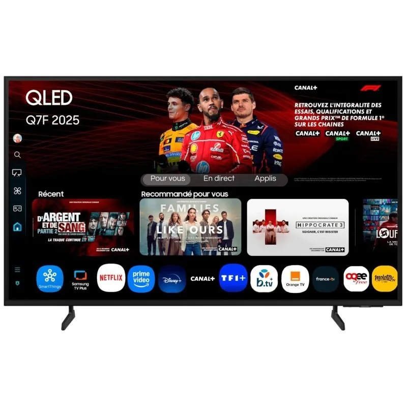 Televisore Samsung 43" TQ43Q7F UHD QLED Smart TV IA HDR10+