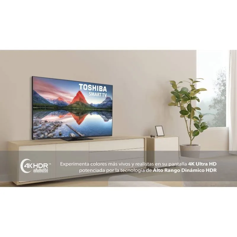 Televisore Toshiba 50" 50UV3463DG UHD Smart TV con supporto
