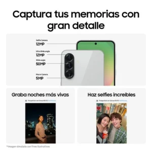 Smartphone Samsung A56 5G 8/128 6,7" Grigio Chiaro