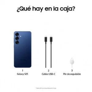 smartphone Samsung S25 12/128 6,2″ blu marino