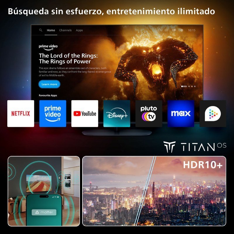 Philips 43PUS7000/12 43" UHD Smart TV HDR10+ - immagine 5