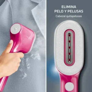 ferro da stiro verticale a vapore Rowenta DR2023 Pure Pop rosa