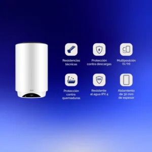 Scaldabagno elettrico Artica ATD800B digitale 80 litri classe B